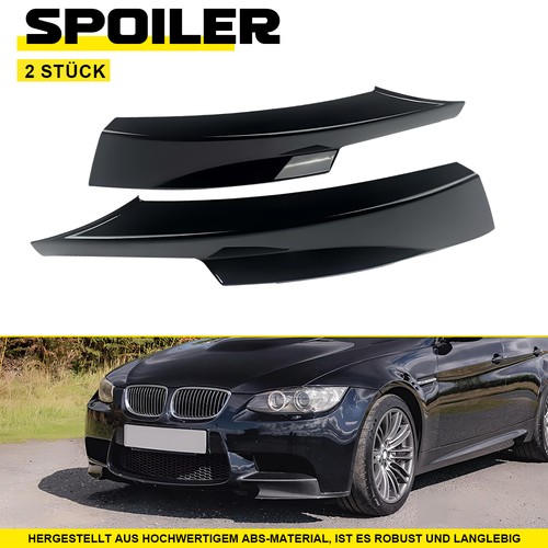 Front spoiler ecken glänzend - front,