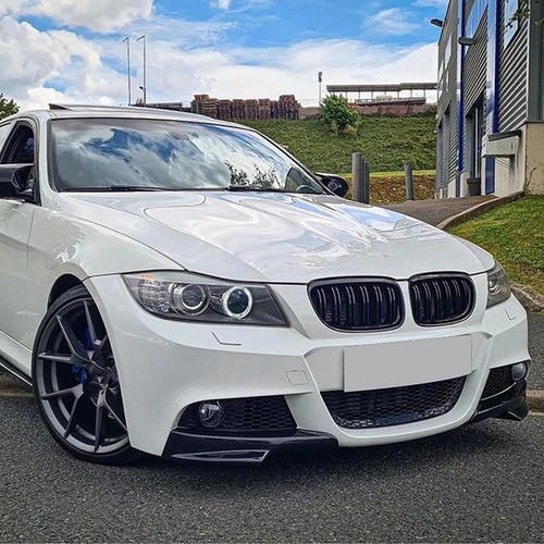 Schwarz front spoiler ecken - schwarz,