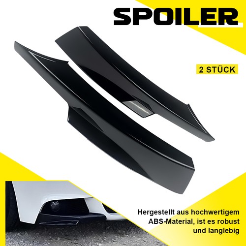 Front spoiler ecken - front,