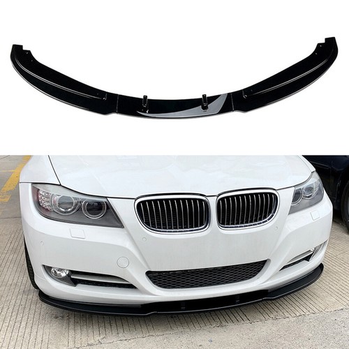 Front spoiler lippe schwarz - front,