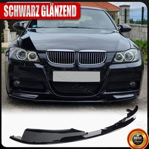 Glanz schwarz spoilerlippe - schwarz,